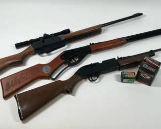 Lot Of 3 BB Pellet Rifles