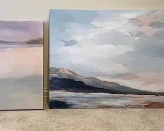 Printed Canvas Beach Scenes
