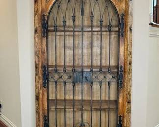 Tuscan Style Display Cabinet