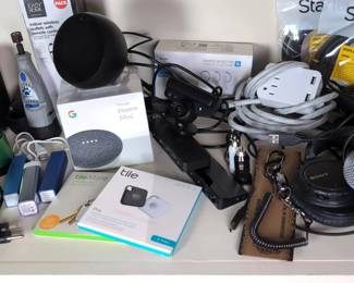 Small Tech  Electronics Assortment Of Useful Things
