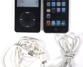 Two iPods, 64GB And 8GB