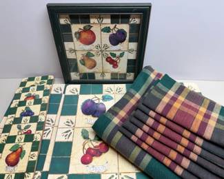 Pimpernel Cork Backed Placemats  Coasters Plus Table Linens