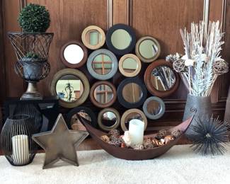 Metallic Decor Lot, Contemporary