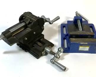 Jacob 75 Cross Slide Vise With Drill Press