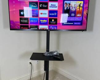 TLC Roku 49 TV With Stand