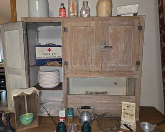 Hoosier cabinet (top only)