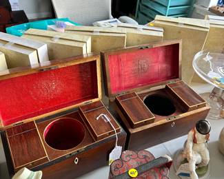 Antique Tea Caddies