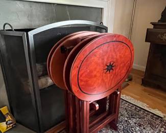 Nautical folding tables