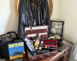 Vintage aviation memorabilia
