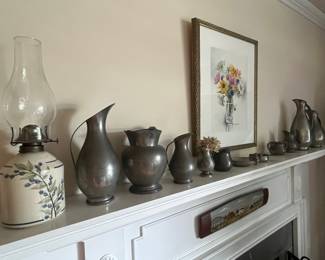 Pewter and cottage core