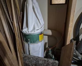Grizzly shop air filter system