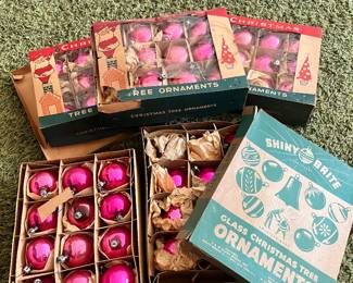 Vintage Shiny Bright Ornaments