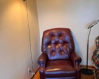 Leather Recliner 