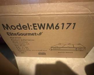 Elite Gourmet buffet server - NEW