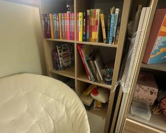 Cubicle shelves