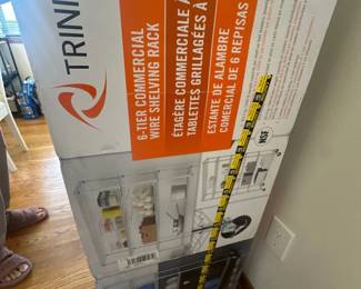 Wire shelving rack - NEW