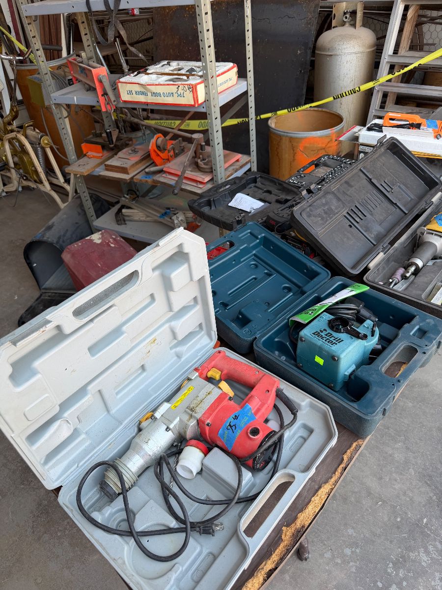 Industrial power tools.