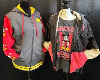 Disney Her Universe Windbreaker And Disney Mickey Mouse & Friends hoodie