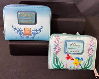 Loungefly Disney Little Mermaid Wallet & Disney Princess Group Wallet