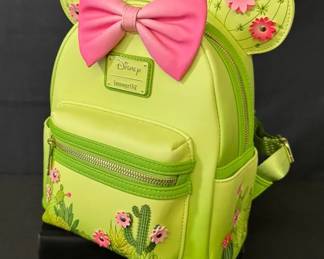 Loungefly Disney Minnie Mouse Cacti Ears Mini Backpack