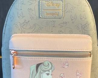 Loungefly Disney Sleeping Beauty Aurora Birds Mini Backpack