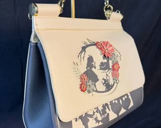 Loungefly Disney Alice in Wonderland Floral Silhouette Portrait