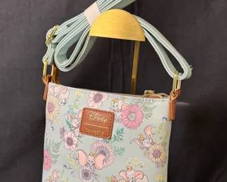 Loungefly Disney Dumbo Floral Allover Print Crossbody Bag