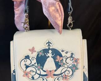 Loungefly Disney Cinderella Carriage Silhouette Handbag