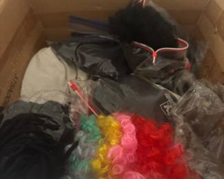 Wigs Assorted Colors & Lengths