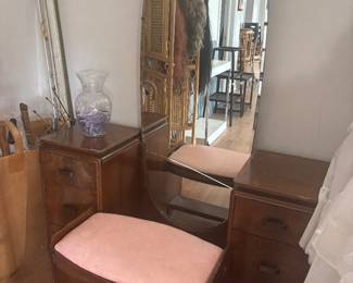 Vintage Art Deco Vanity