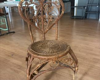 Vintage Wicker Chair