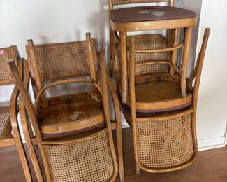 Wicker Chair Set (4) $100