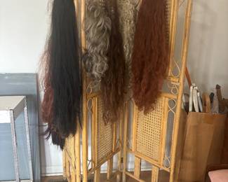 Ratan Wicker Folding Screen