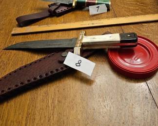 Some of the Knives in the Knife Collection