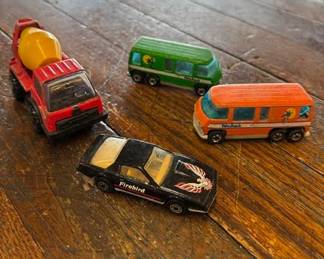 Collection includes Hot Wheels, Match Box, Kenner, Tootsie