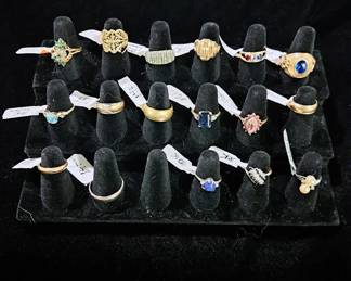 10K and 14K Rings