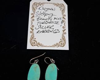 Beautiful Turquoise Jewelry representing Navajo, Zuni, Taxco with artist names like Garcia, Kingman, Zigmond and more