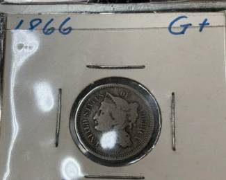 Coins include Seated dimes and half dimes Indian head cents Barber half dollars, quarters, and dimes including a 1892 1st year of issue Seated Liberty coins including a 1840 Seated Liberty dollar coin A large variety of Buffalo nickels nickels including a possible Legend coin 1937 3-leg buffalo Shield nickels including 1866 1st year of issue 1946 Booker T half dollar 1st Edition