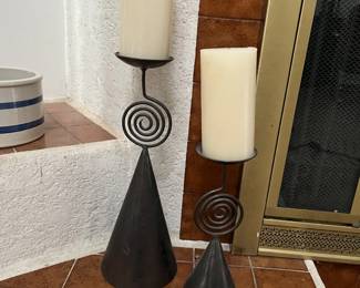 Custom Metal Candle holders