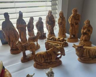 Olive Wood Nativity