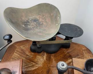 Antique Cast Scale
