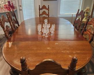 4 Leaf Dining Table MCM
