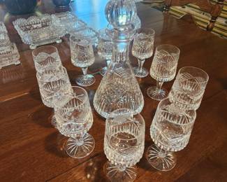 10 Crystal Glasses