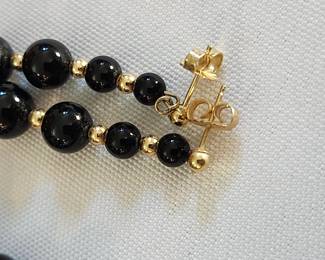 3-4mm gold beads
