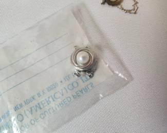 Mikimoto Pearl Clasp 925