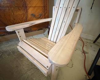 Child size Adirondack chair