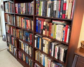Hundreds of Books, many antique, spiritual, cook books, and many more