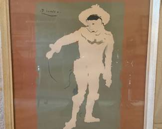 Picasso white cloud signed, and numbered print