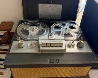 Vintage reel to reel player