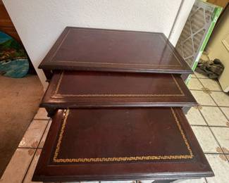 Antique stack tables
